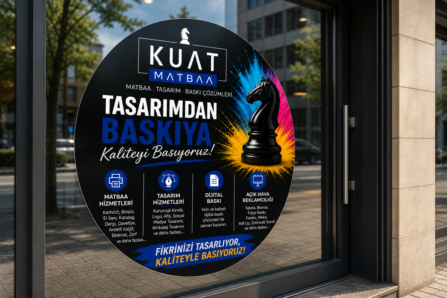 Dış Mekan Folyo Sticker / Etiket