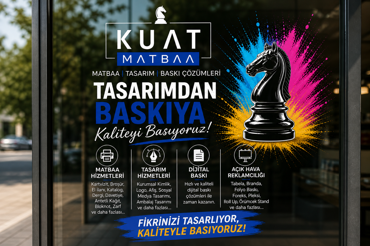 Ters Baskı Sticker / Etiket